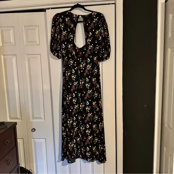 Reformation Vionette Midi Dress in Wildflower - Picture 7 of 8